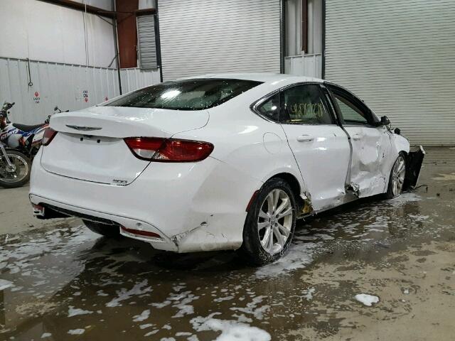 1C3CCCAB1GN106660 - 2016 CHRYSLER 200 LIMITE WHITE photo 4