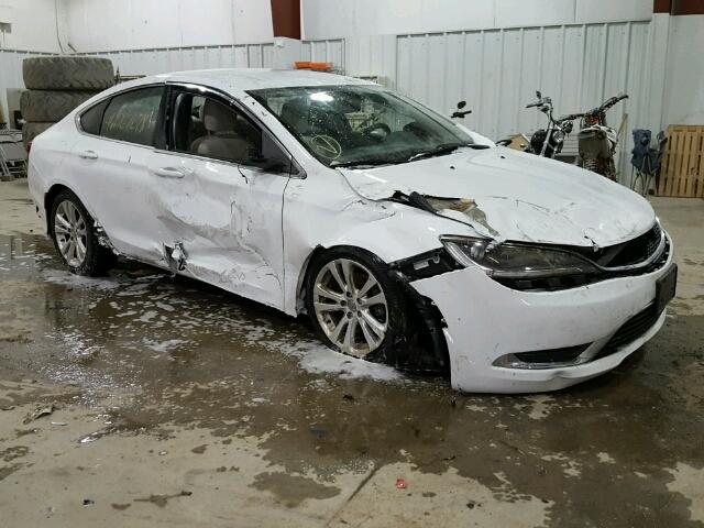 1C3CCCAB1GN106660 - 2016 CHRYSLER 200 LIMITE WHITE photo 9