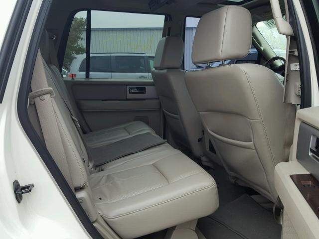 1FMFU19597LA57711 - 2007 FORD EXPEDITION WHITE photo 6