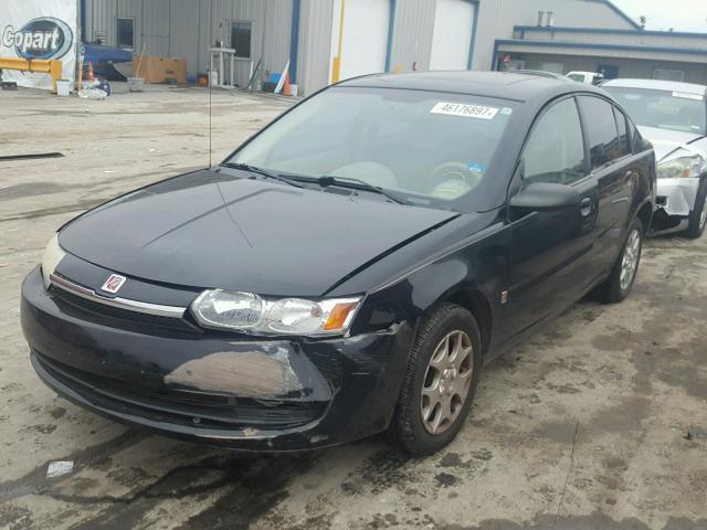 1G8AJ52F13Z195956 - 2003 SATURN ION LEVEL BLACK photo 2