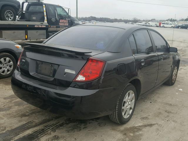 1G8AJ52F13Z195956 - 2003 SATURN ION LEVEL BLACK photo 4