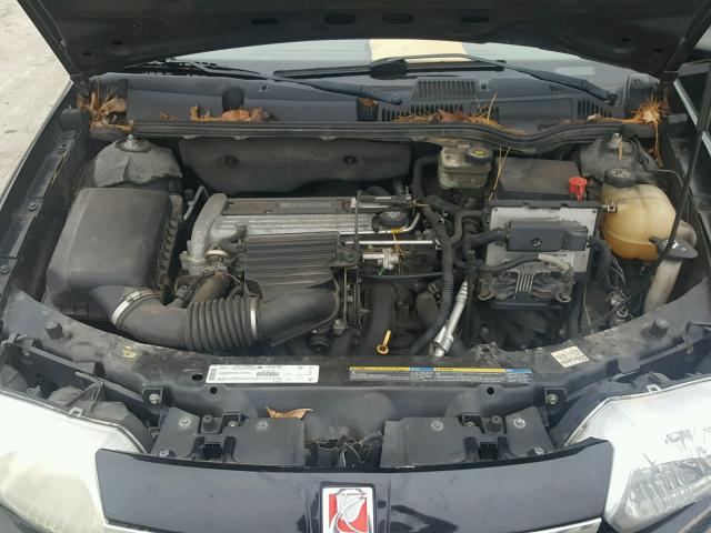 1G8AJ52F13Z195956 - 2003 SATURN ION LEVEL BLACK photo 7