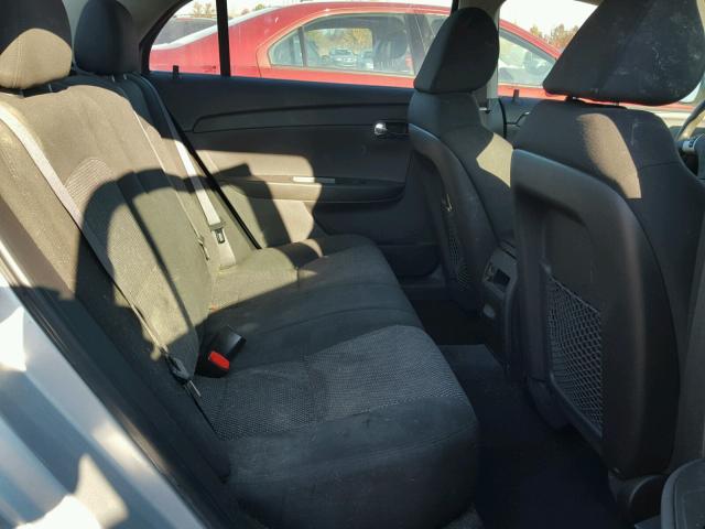 1G1ZC5E17BF328750 - 2011 CHEVROLET MALIBU ვერცხლისფერი ფოტო 6