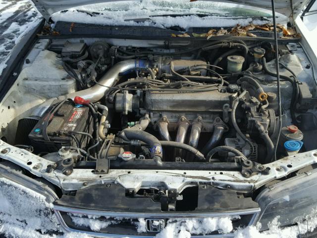 1HGCD5532VA181137 - 1997 HONDA ACCORD LX WHITE photo 7