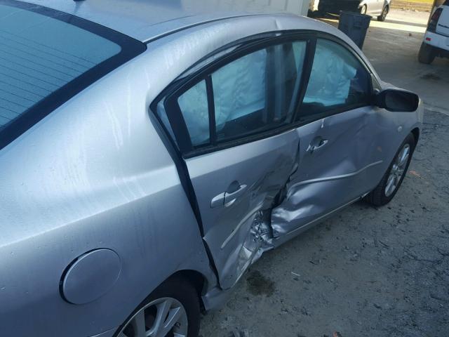 JM1BK32F171734902 - 2007 MAZDA 3 I SILVER photo 9