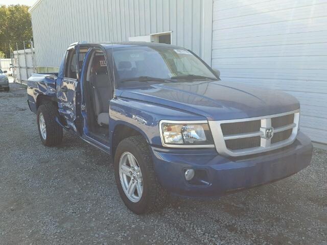 1D7RW3GK1BS682978 - 2011 DODGE DAKOTA SLT BLUE photo 1