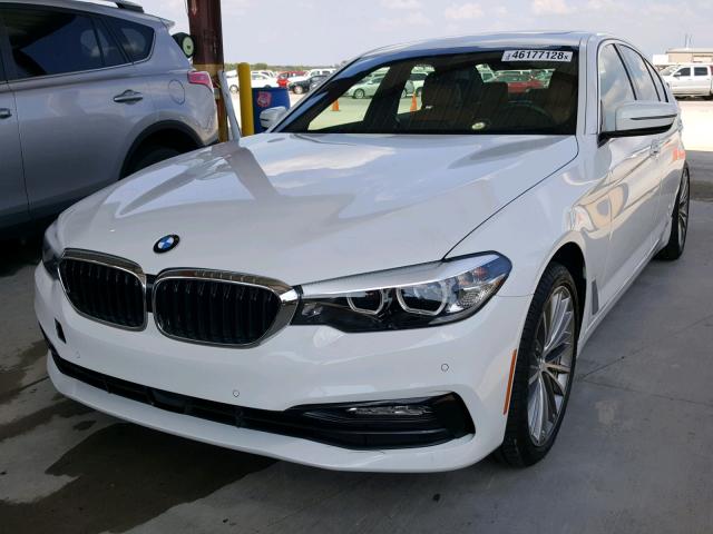 WBAJE5C52JG917523 - 2018 BMW 540 I WHITE photo 2