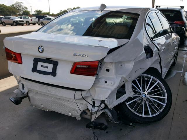 WBAJE5C52JG917523 - 2018 BMW 540 I Білий фото 4