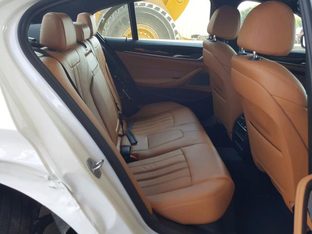 WBAJE5C52JG917523 - 2018 BMW 540 I Білий фото 6