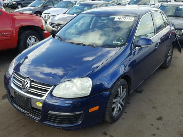 3VWSG71K46M744121 - 2006 VOLKSWAGEN JETTA 2.5 BLUE photo 2