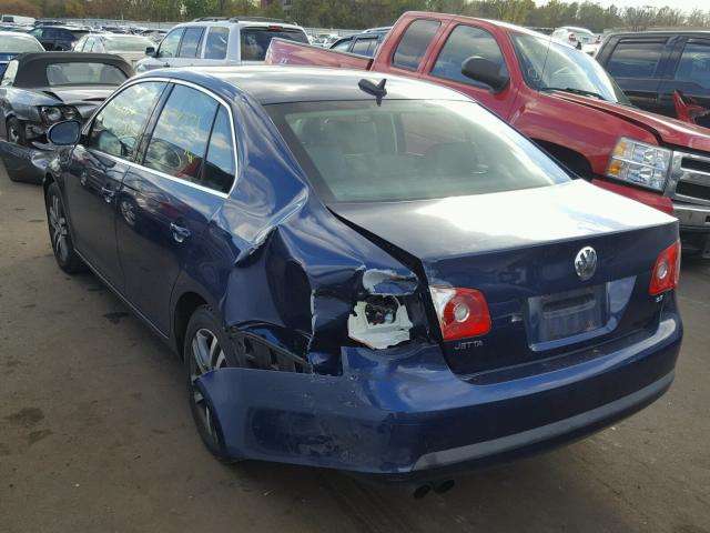 3VWSG71K46M744121 - 2006 VOLKSWAGEN JETTA 2.5 BLUE photo 3