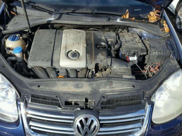 3VWSG71K46M744121 - 2006 VOLKSWAGEN JETTA 2.5 BLUE photo 7