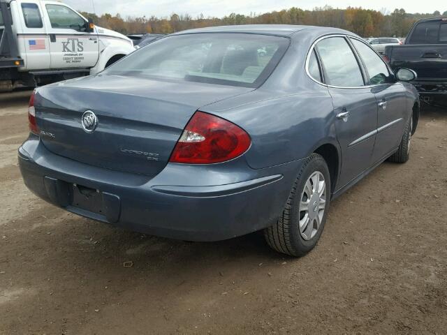2G4WC582761108189 - 2006 BUICK LACROSSE C TEAL photo 4