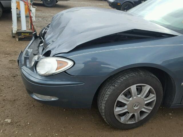 2G4WC582761108189 - 2006 BUICK LACROSSE C TEAL photo 9