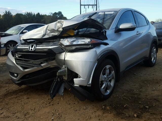 3CZRU5H57GM744155 - 2016 HONDA HR-V EX SILVER photo 2