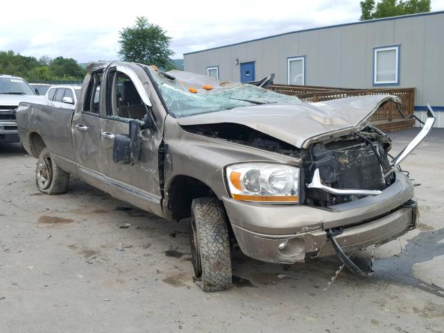 1D7KS28C76J155411 - 2006 DODGE RAM 2500 S GOLD photo 1