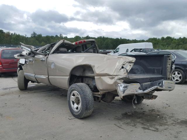 1D7KS28C76J155411 - 2006 DODGE RAM 2500 S GOLD photo 3
