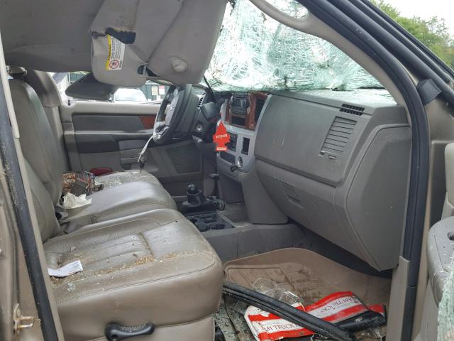 1D7KS28C76J155411 - 2006 DODGE RAM 2500 S GOLD photo 5