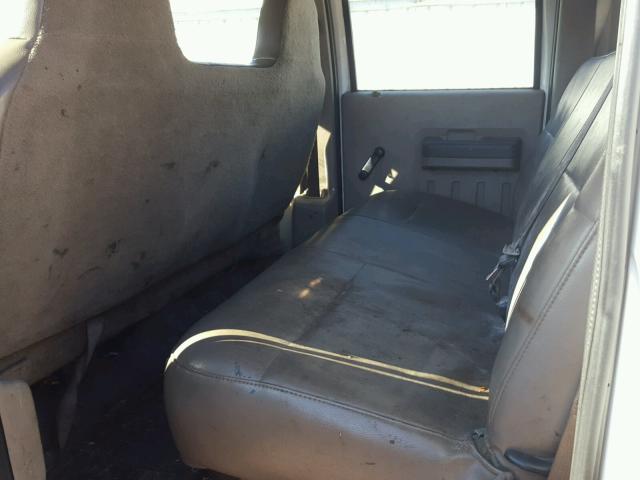 1FTSW21538EA87971 - 2008 FORD F250 WHITE photo 6