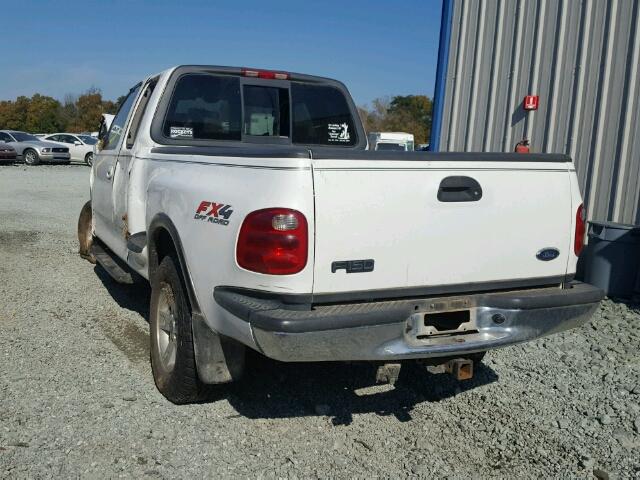 1FTRX08L93KD43545 - 2003 FORD F150 WHITE photo 3