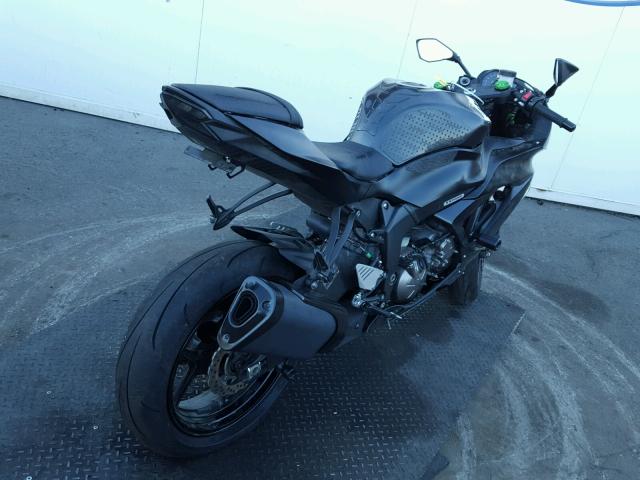 JKBZXJE14FA016432 - 2015 KAWASAKI ZX636 E BLACK photo 4