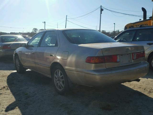 4T1BF28K11U962399 - 2001 TOYOTA CAMRY LE BEIGE photo 3