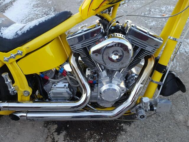 1S92B107X5P771853 - 2005 SWIF MOTORCYLE YELLOW photo 7