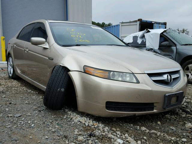 19UUA66275A013938 - 2005 ACURA TL TAN photo 2