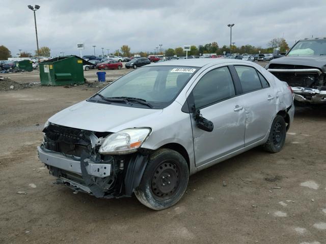 JTDBT4K32CL010224 - 2012 TOYOTA YARIS SILVER photo 2