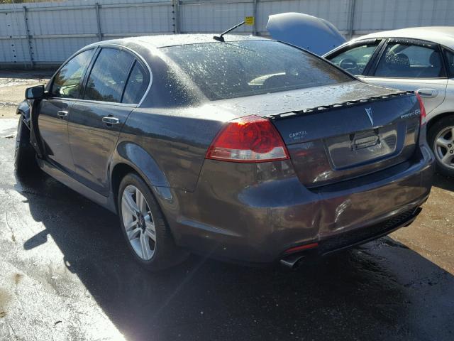 6G2ER577X9L165231 - 2009 PONTIAC G8 GRAY photo 3