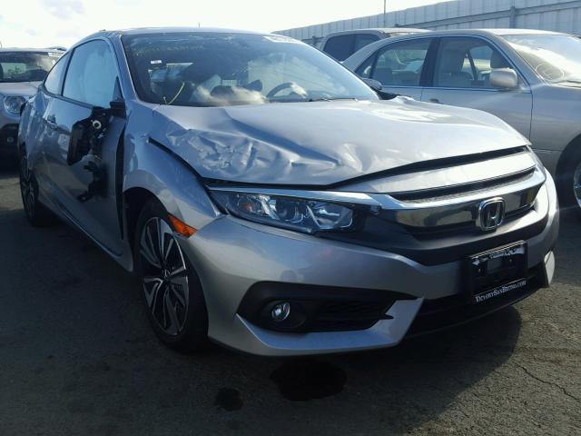 2HGFC3B76GH360264 - 2016 HONDA CIVIC EXL SILVER photo 1