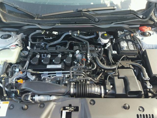 2HGFC3B76GH360264 - 2016 HONDA CIVIC EXL SILVER photo 7