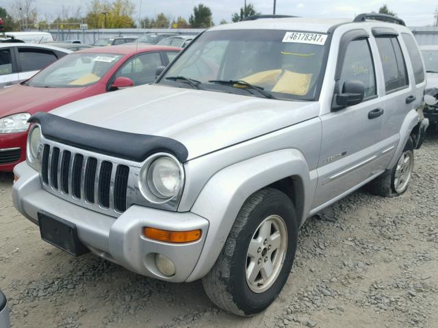 1J8GL58K83W634899 - 2003 JEEP LIBERTY LI SILVER photo 2