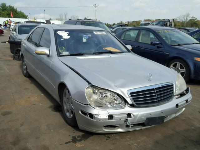 WDBNG70J02A257657 - 2002 MERCEDES-BENZ S SILVER photo 1