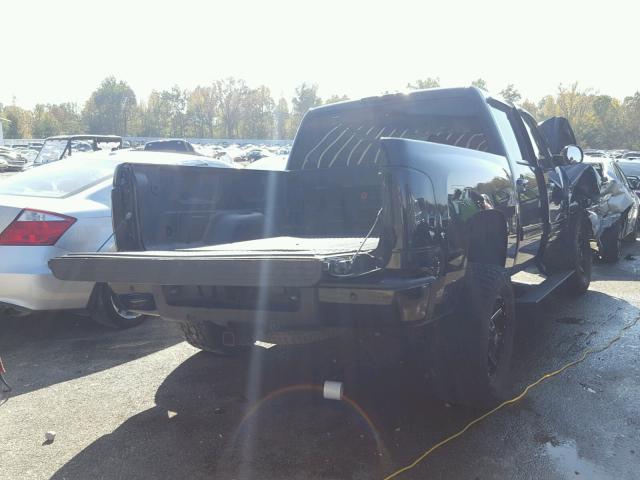 3GCRKTE34AG127630 - 2010 CHEVROLET SILVERADO BLACK photo 4