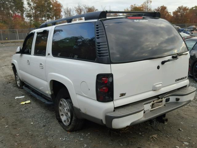 1GNFK16ZX3R131766 - 2003 CHEVROLET SUBURBAN K WHITE photo 3