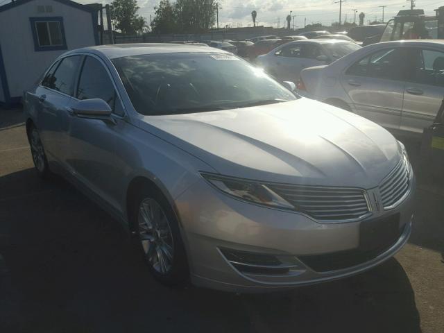 3LN6L2LU3ER805585 - 2014 LINCOLN MKZ Արծաթագույն լուսանկար 1