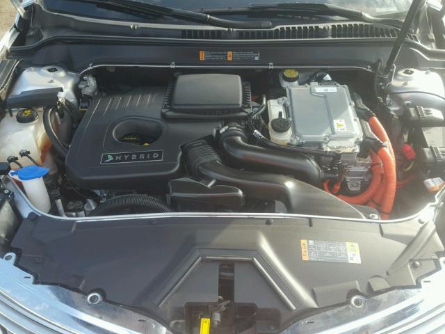 3LN6L2LU3ER805585 - 2014 LINCOLN MKZ Արծաթագույն լուսանկար 7