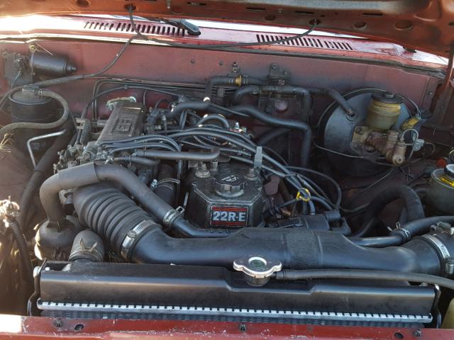 JT3RN63W5K0242317 - 1989 TOYOTA 4RUNNER RN RED photo 7