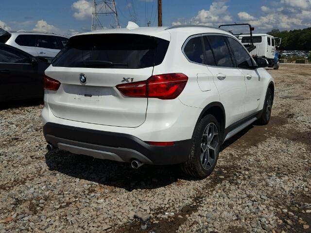 WBXHT3C33H5F67938 - 2017 BMW X1 XDRIVE2 WHITE photo 4