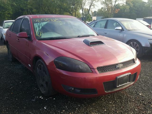 2G1WD58C269323502 - 2006 CHEVROLET IMPALA SUP 红色 照片 1