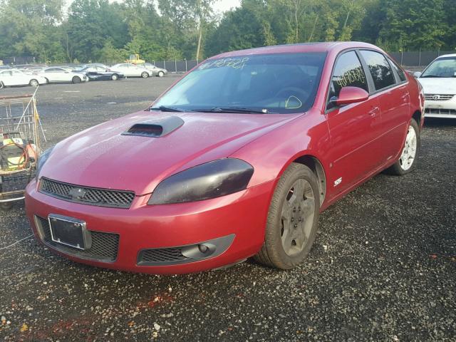 2G1WD58C269323502 - 2006 CHEVROLET IMPALA SUP 红色 照片 2