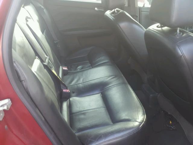 2G1WD58C269323502 - 2006 CHEVROLET IMPALA SUP 红色 照片 6