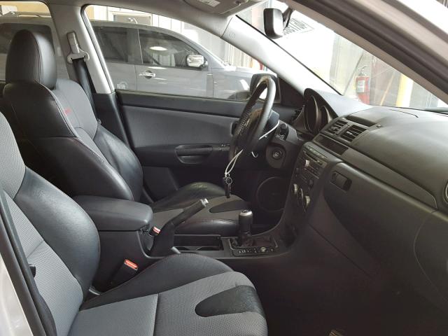 JM1BK34L571696349 - 2007 MAZDA SPEED 3 银色 照片 5