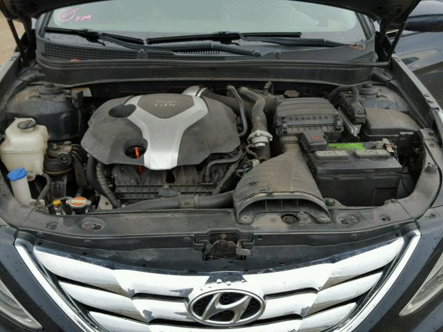 5NPEC4AB4CH484282 - 2012 HYUNDAI SONATA SE GREEN photo 7