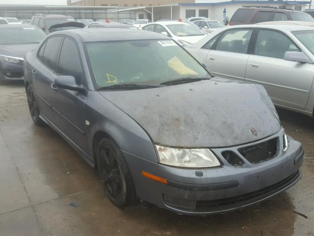 YS3FH41UX71012181 - 2007 SAAB 9-3 AERO GRAY photo 1