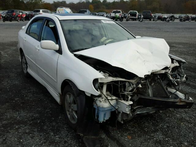 2T1BR32E07C717152 - 2007 TOYOTA COROLLA CE WHITE photo 1