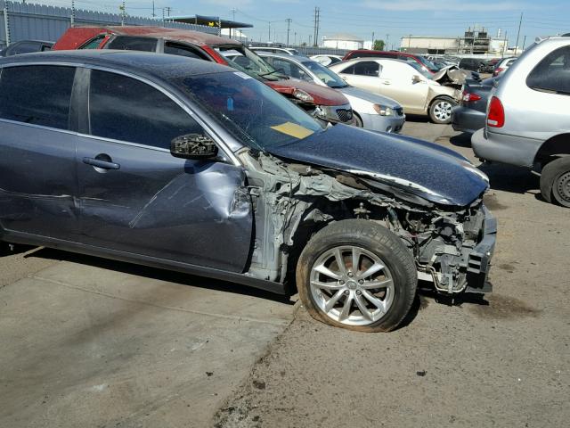 JNKCV61E99M302578 - 2009 INFINITI G37 BASE BLUE photo 9