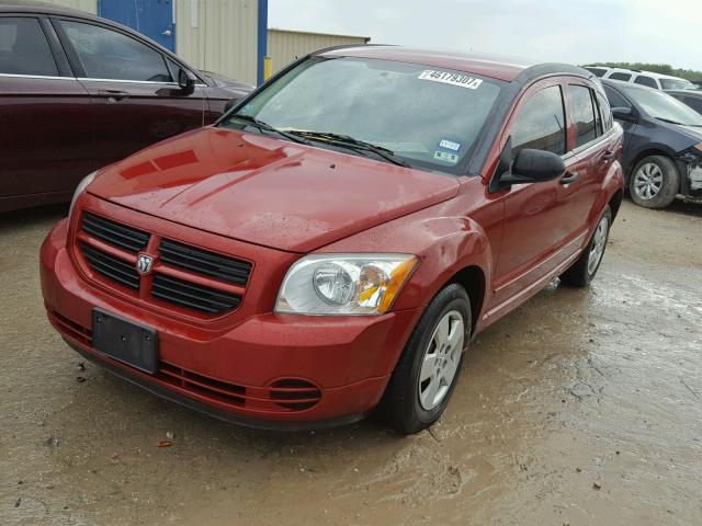 1B3HB28B38D678665 - 2008 DODGE CALIBER RED photo 2