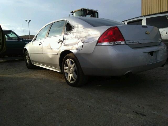 2G1WB5E32E1176265 - 2014 CHEVROLET IMPALA LIM SILVER photo 3